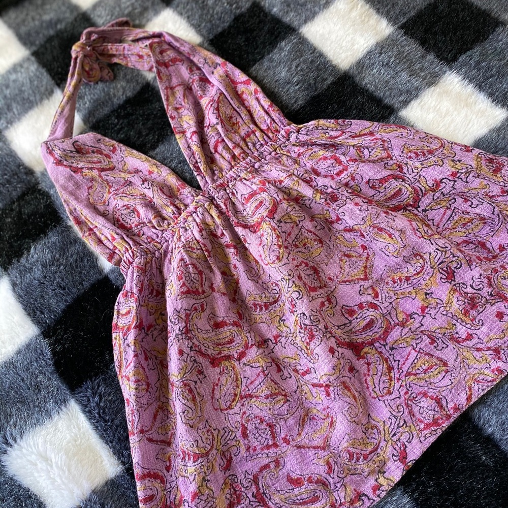 🦋This Print 💜 Halter Top